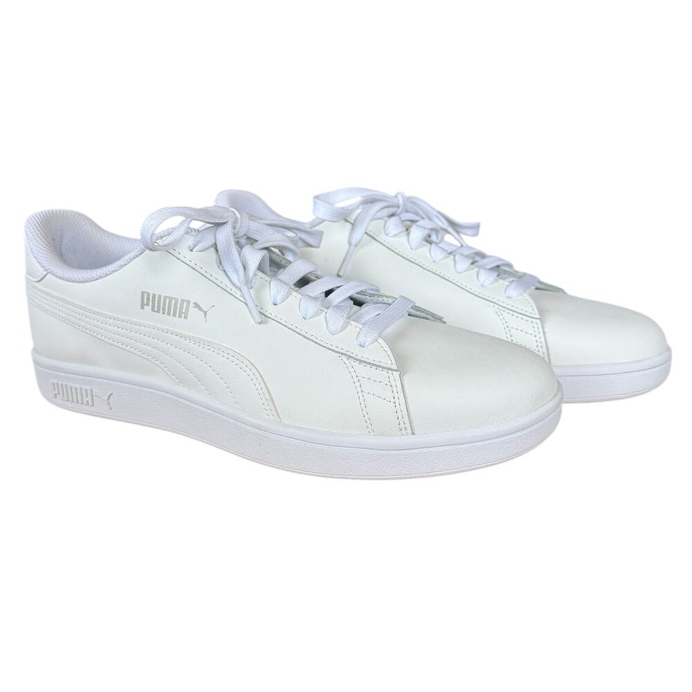 PUMA Smash V2 L puma white sneakers men's size 11.5